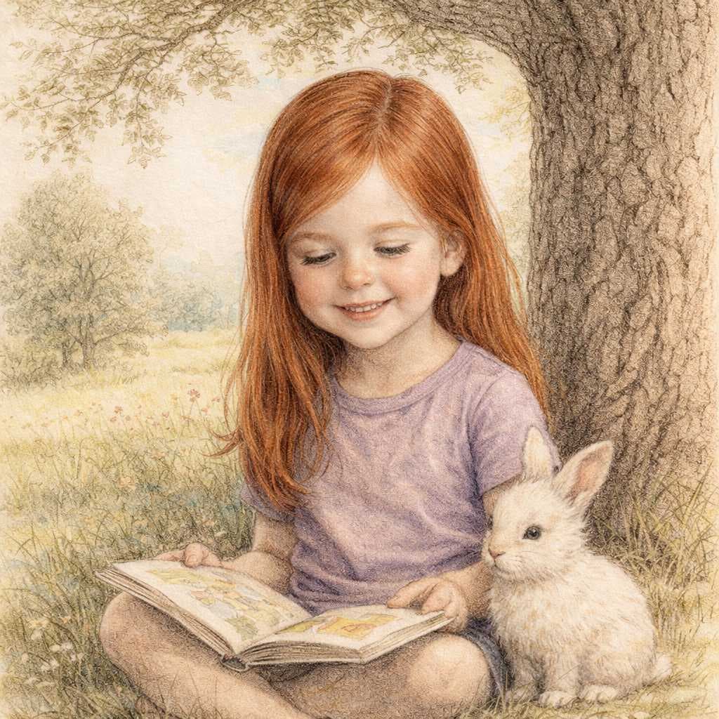 Pencil Sketch illustration style sample